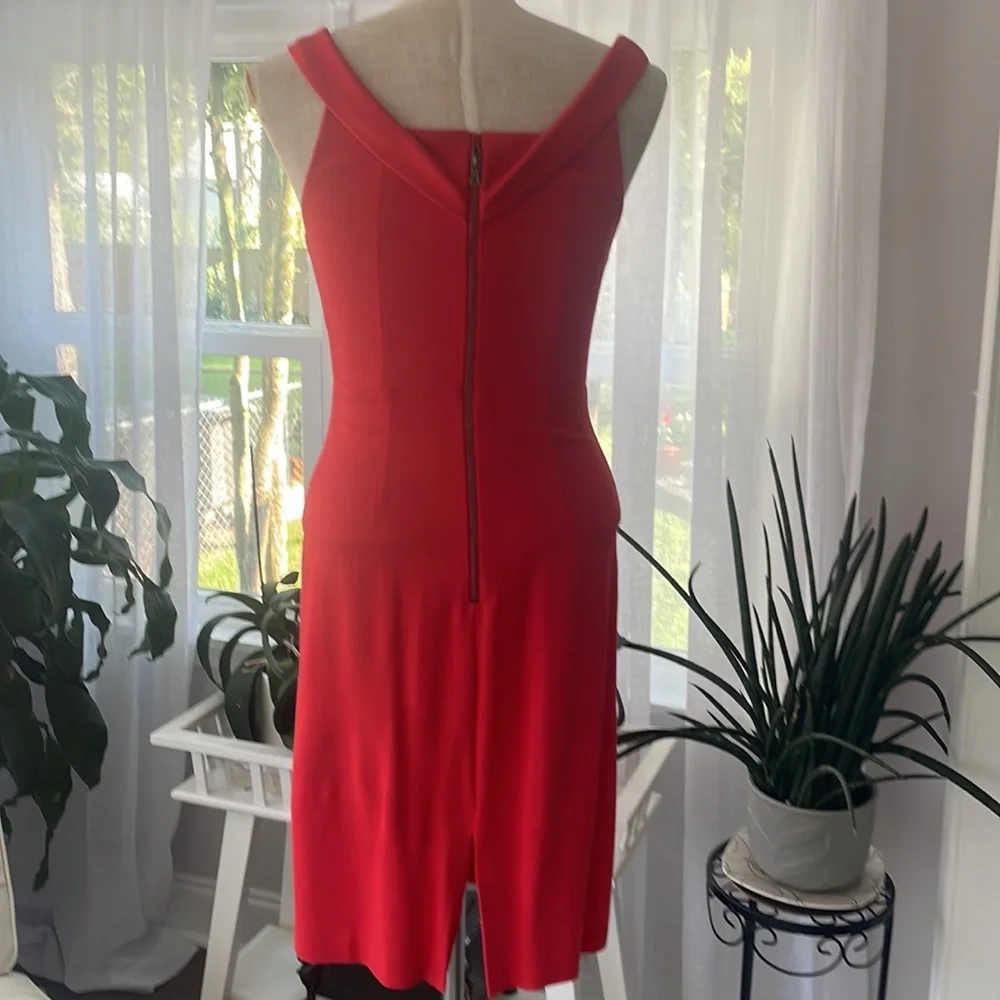 Alice and Olivia red cocktail dress - Picture 4 of 8